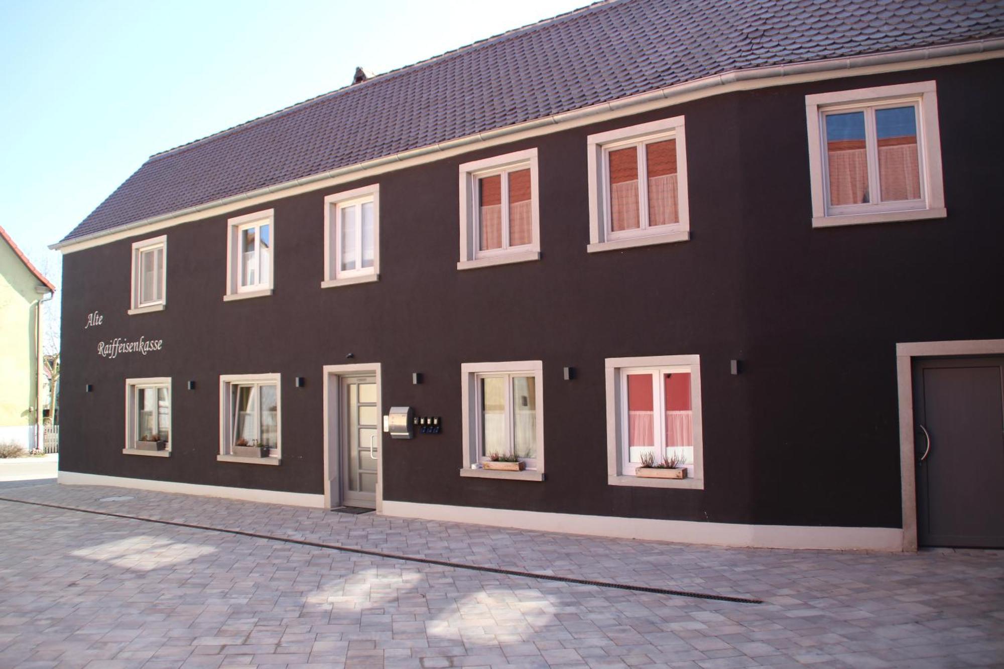 Apartment Alte Raiffeisenkasse Rothenburg Ob Der Tauber Exterior photo