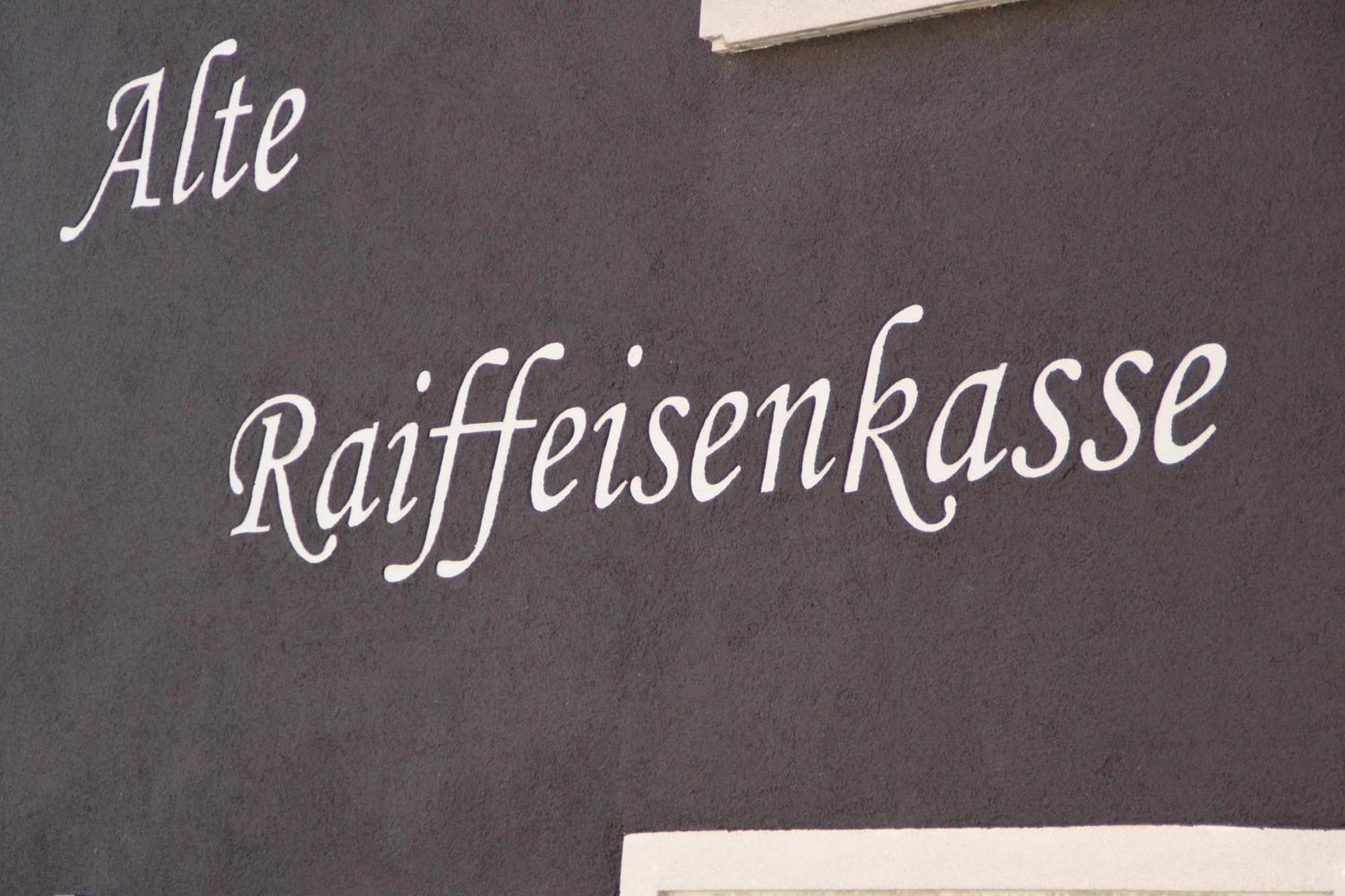 Apartment Alte Raiffeisenkasse Rothenburg Ob Der Tauber Exterior photo
